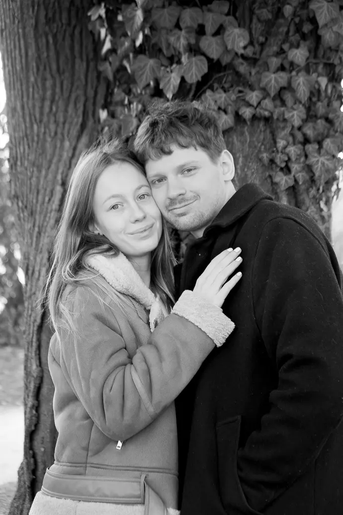 zásnuby snúbenci portrét