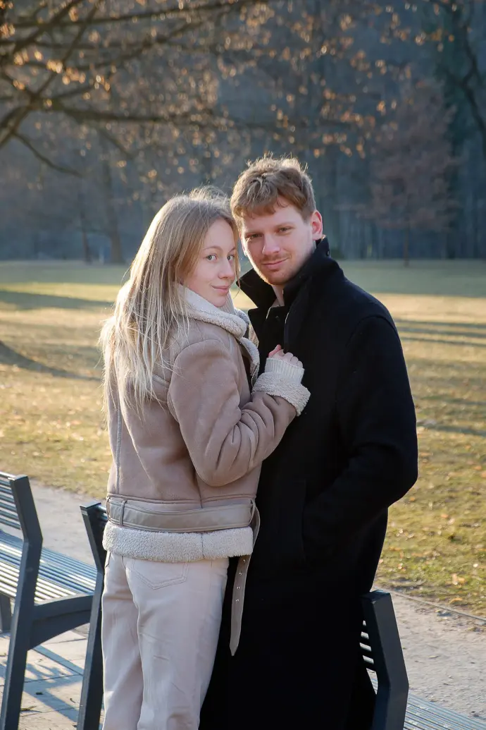 zásnuby snúbenci portrét